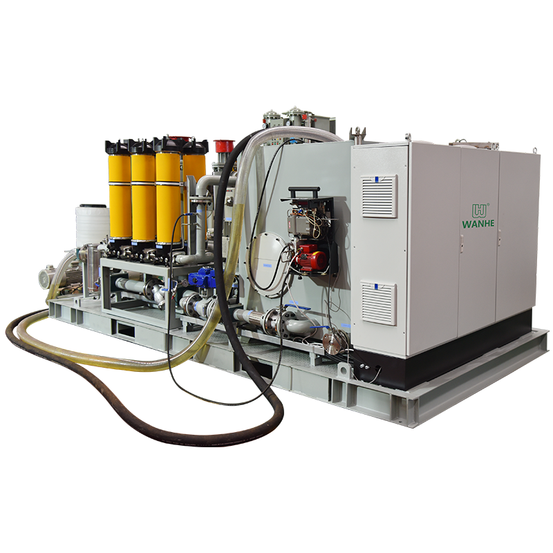 High precision gearbox flushing device