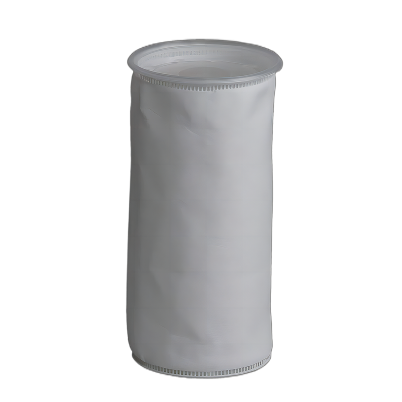 Gradient pore media structure bag filter