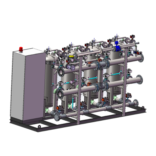 Raw uranium liquid filtration
