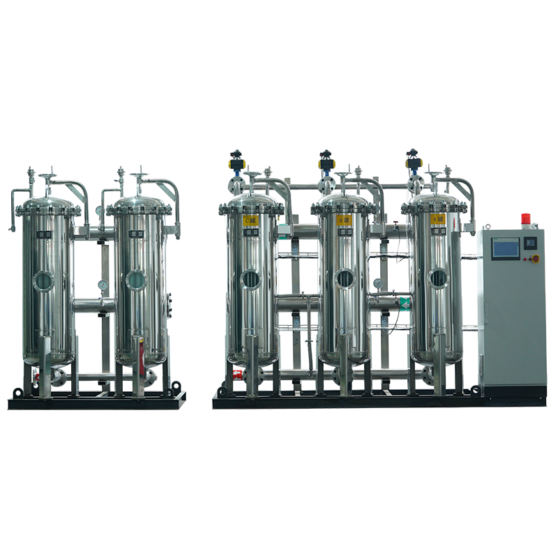 Geothermal water recharge filter equipment