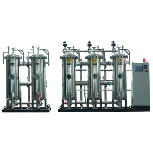 Geothermal water recharge filter equipment