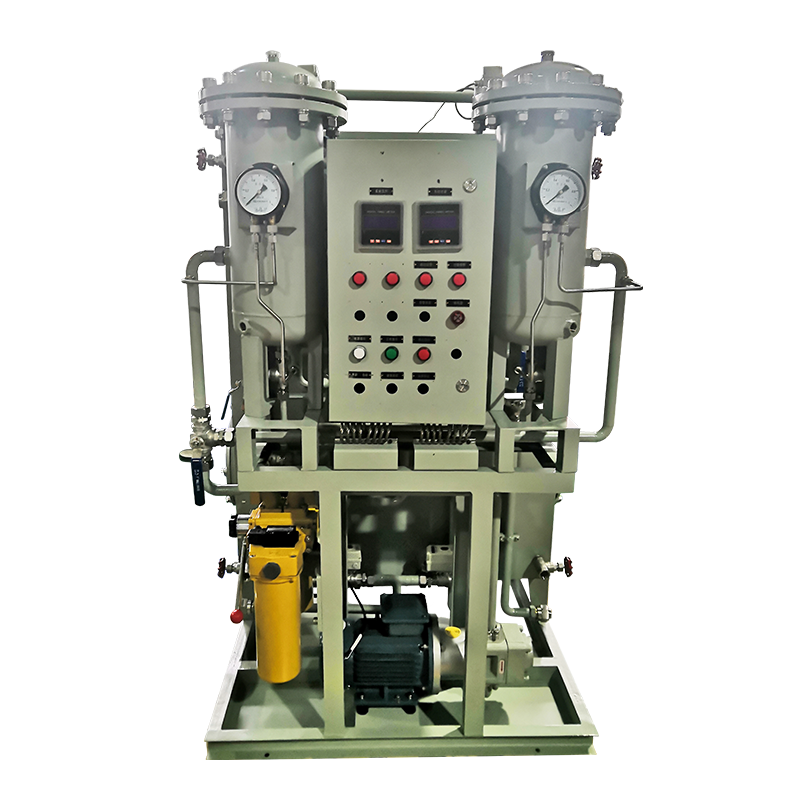Fuel oil purification device for diesel engine