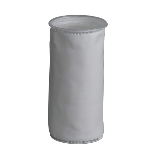 Gradient pore media structure bag filter